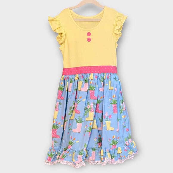 Eleanor Rose Other - Eleanor Rose Rain Boots Dress 10/12